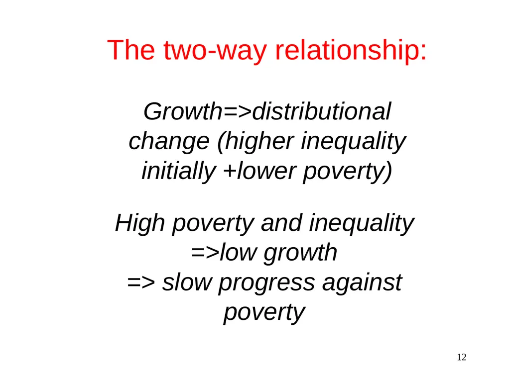 Part 3, Chapter 8 Growth, Inequality and Poverty - slide 12 of 133