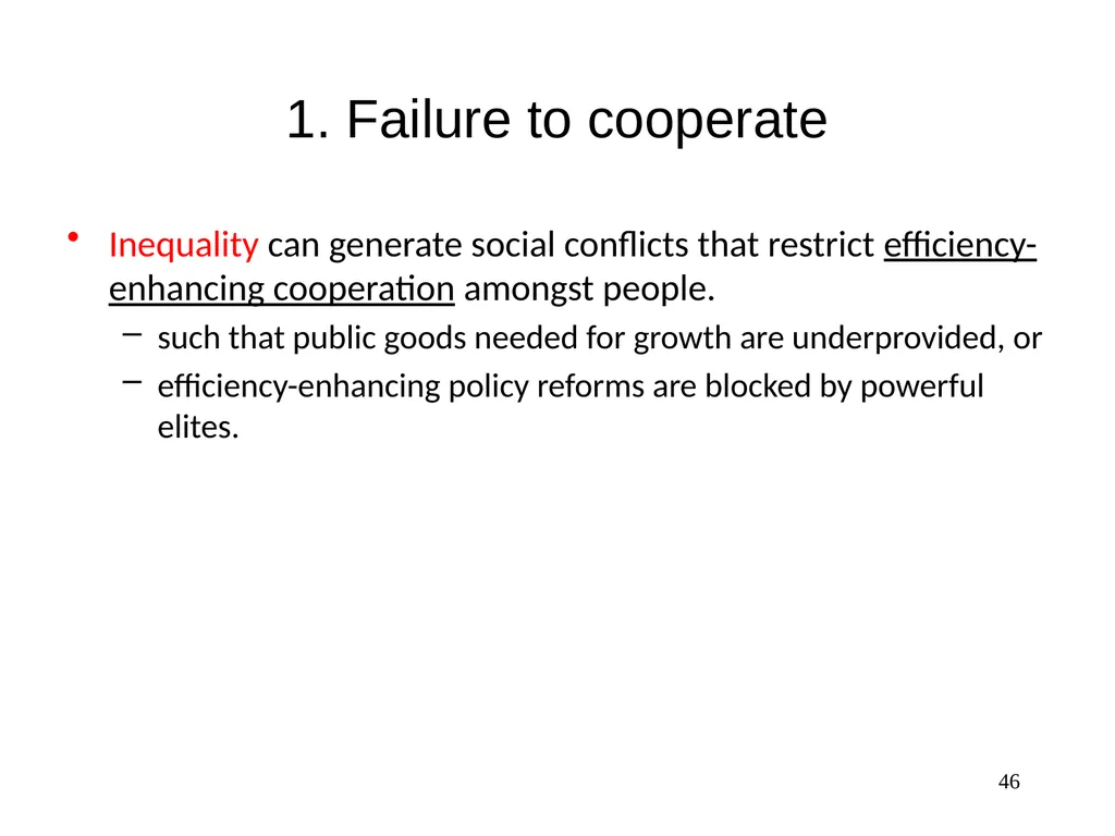 Part 3, Chapter 8 Growth, Inequality and Poverty - slide 46 of 133