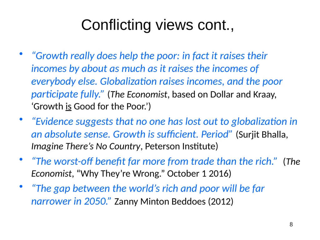 Part 3, Chapter 8 Growth, Inequality and Poverty - slide 8 of 133