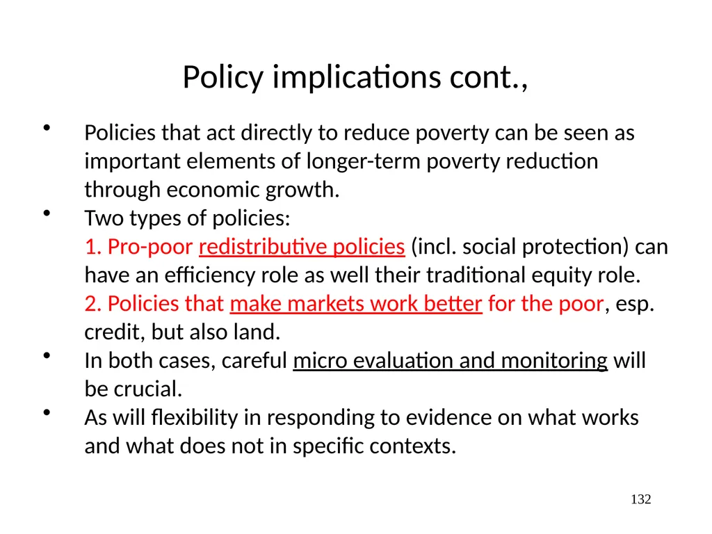 Part 3, Chapter 8 Growth, Inequality and Poverty - slide 132 of 133