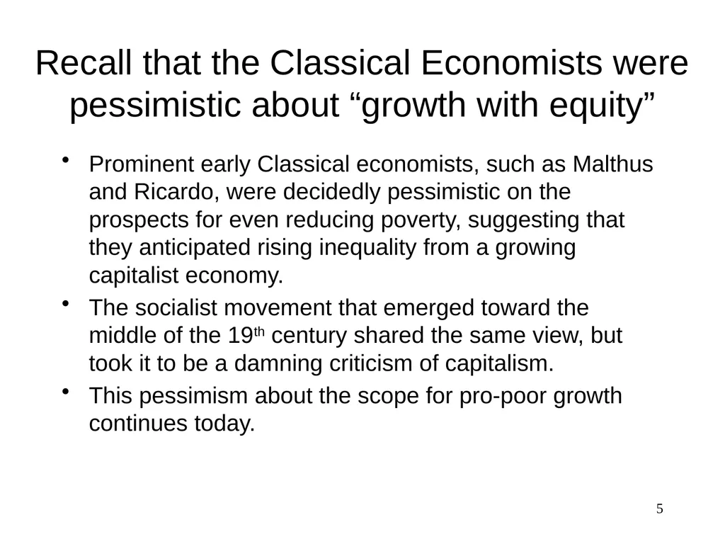 Part 3, Chapter 8 Growth, Inequality and Poverty - slide 5 of 133