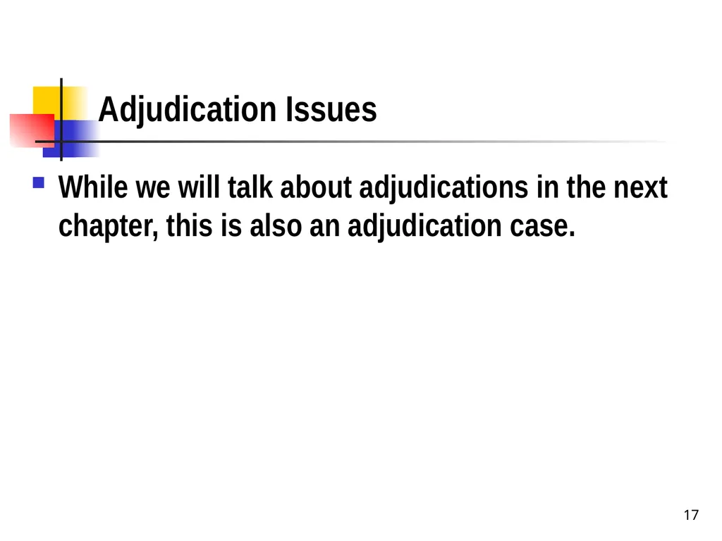 Chapter 2 1 The Delegation/Nondelegation Doctrine - slide 17 of 94