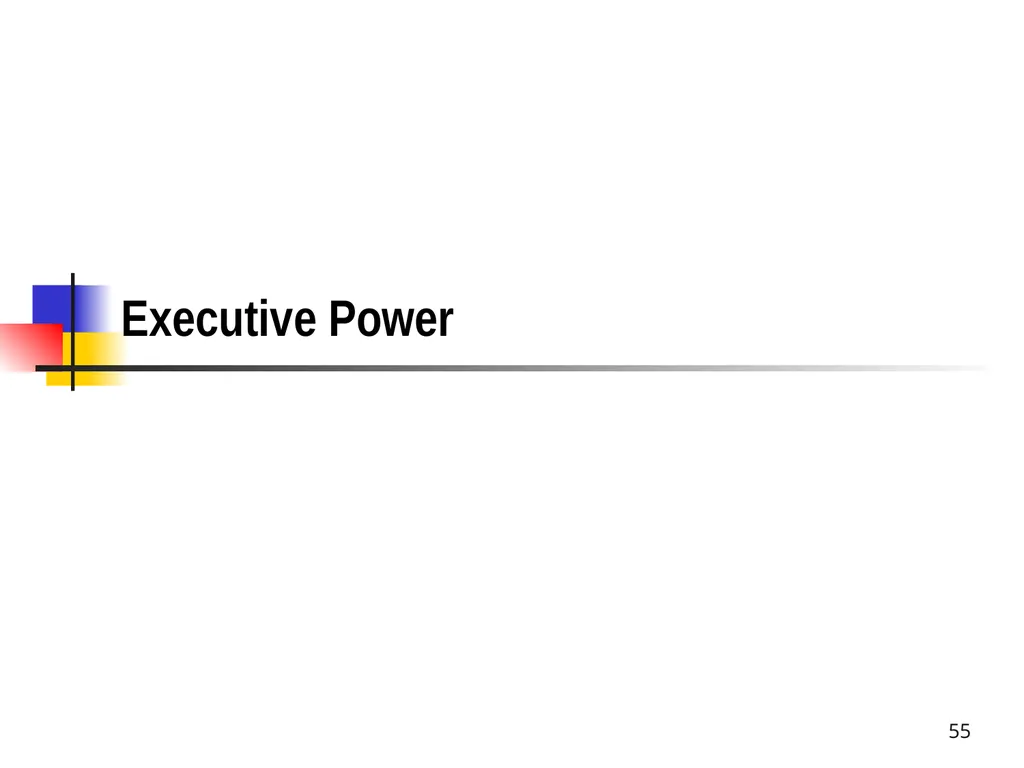 Chapter 2 1 The Delegation/Nondelegation Doctrine - slide 55 of 94
