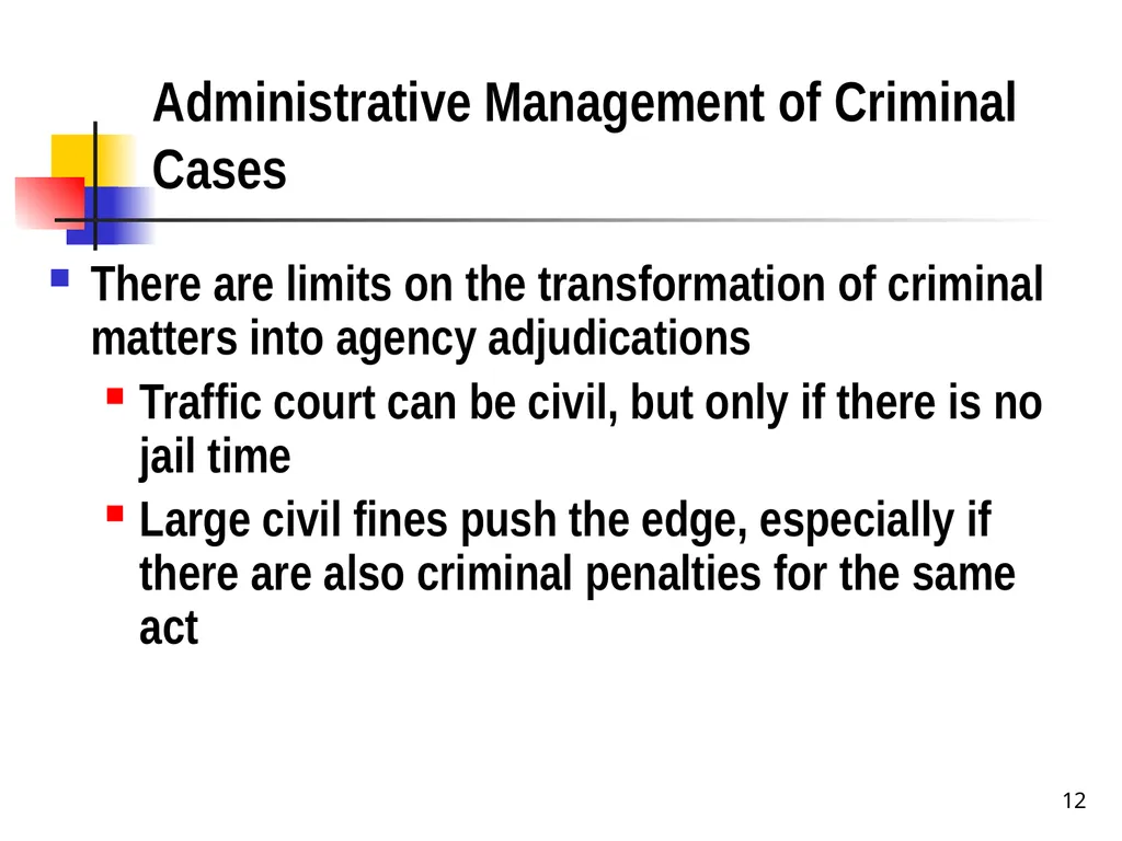Chapter 2 1 The Delegation/Nondelegation Doctrine - slide 12 of 94