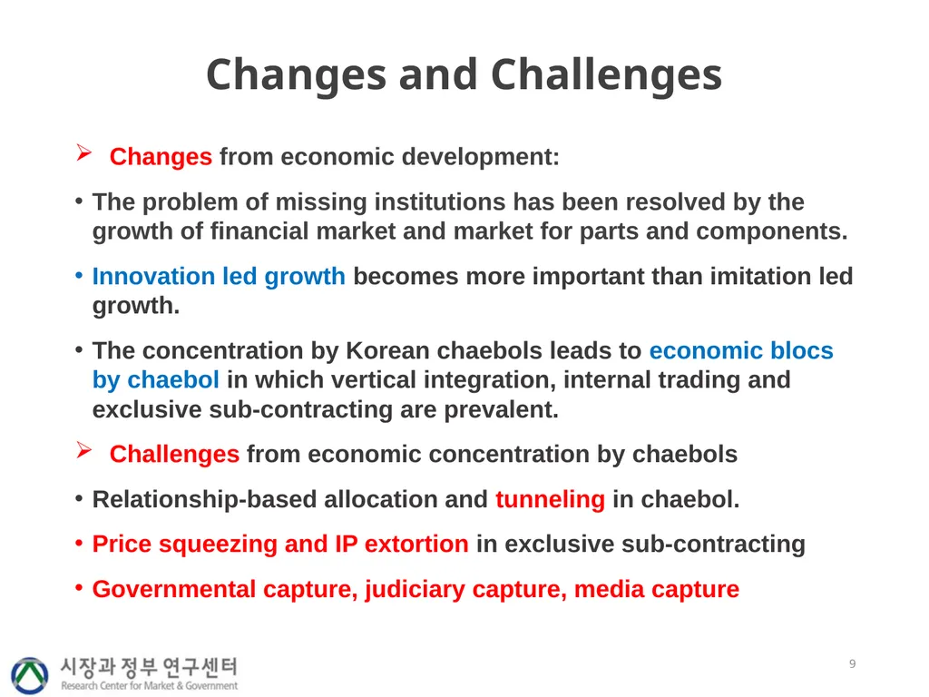 Industrial policy, economic concentration and - slide 9 of 25