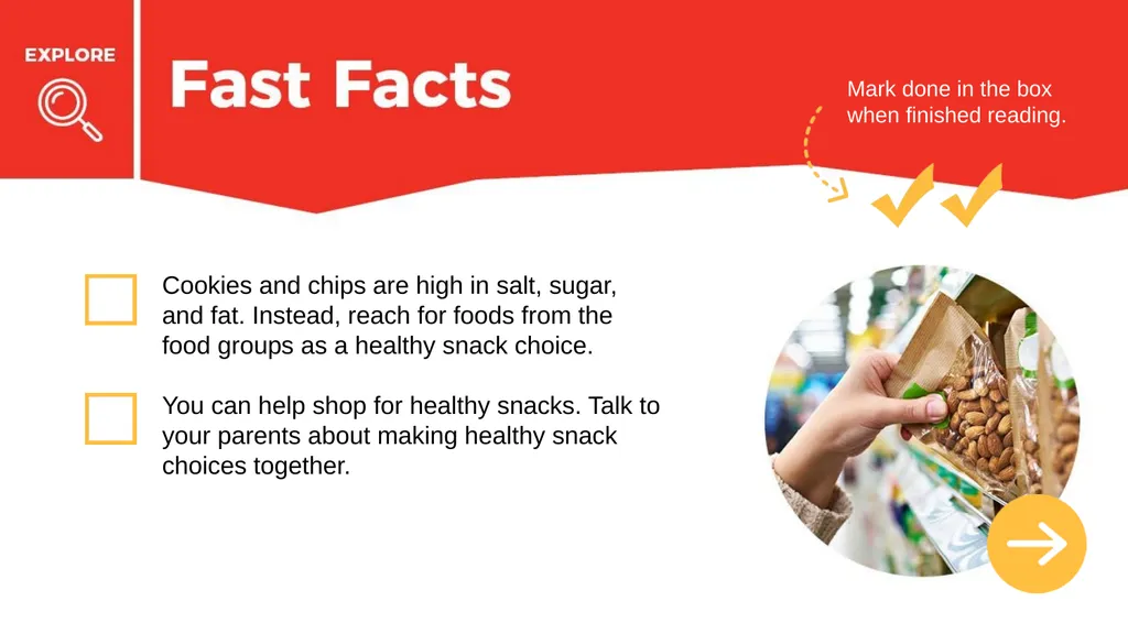 Snacks are like mini meals that can help fuel your - slide 5 of 22