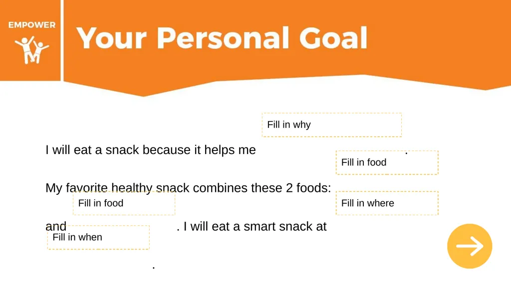 Snacks are like mini meals that can help fuel your - slide 18 of 22