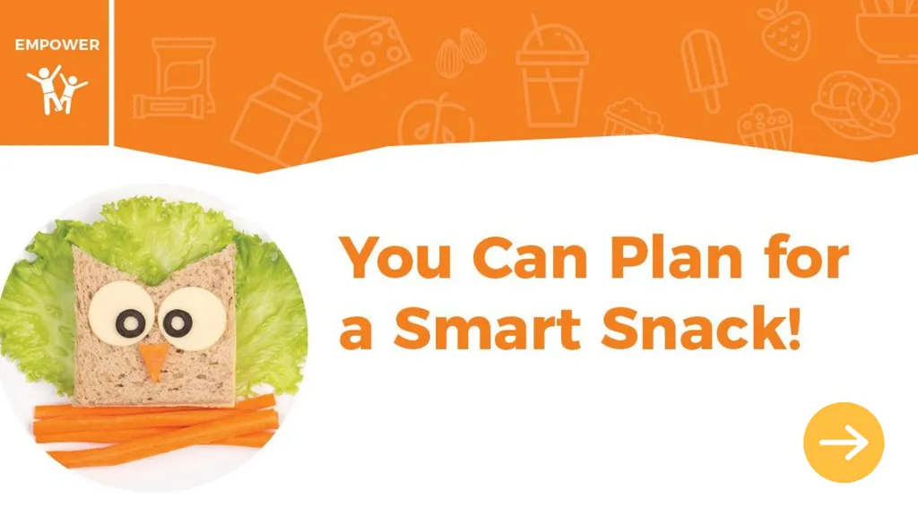 Snacks are like mini meals that can help fuel your - slide 17 of 22