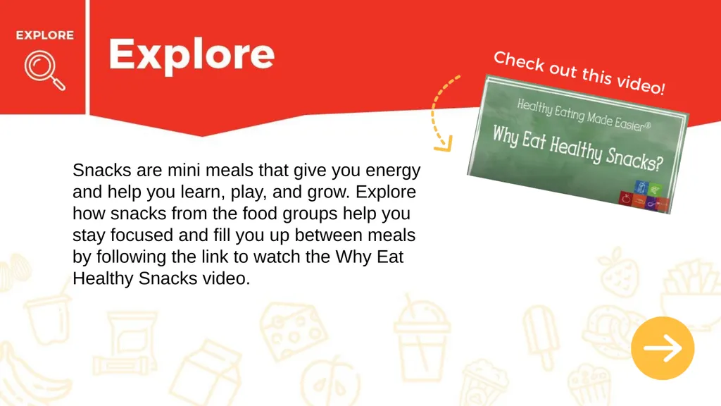 Snacks are like mini meals that can help fuel your - slide 6 of 22