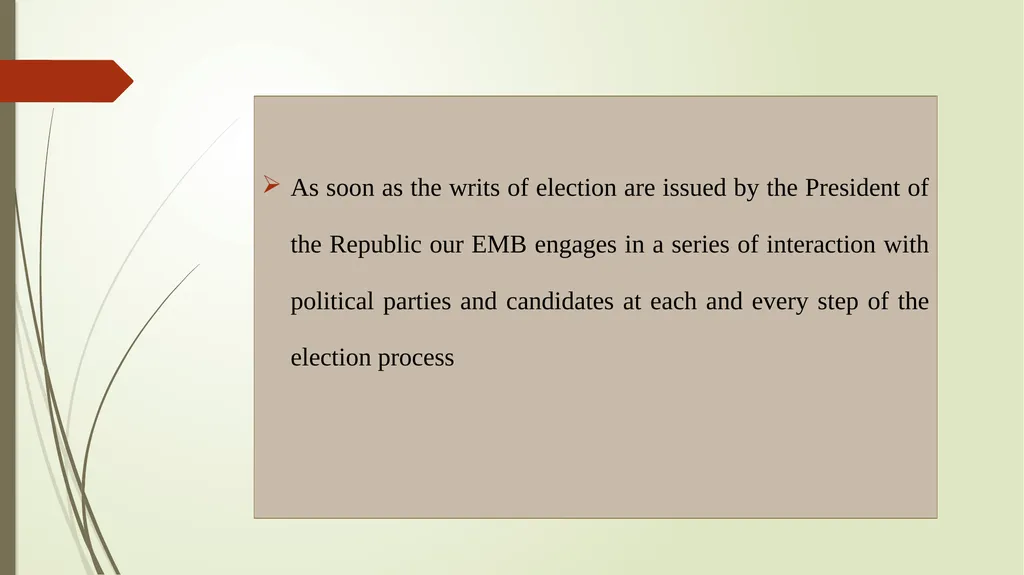 VOTER EDUCATION FOR INFORMED AND ETHICAL VOTING - slide 8 of 14