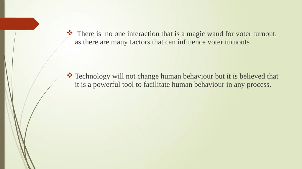 VOTER EDUCATION FOR INFORMED AND ETHICAL VOTING - slide 13 of 14
