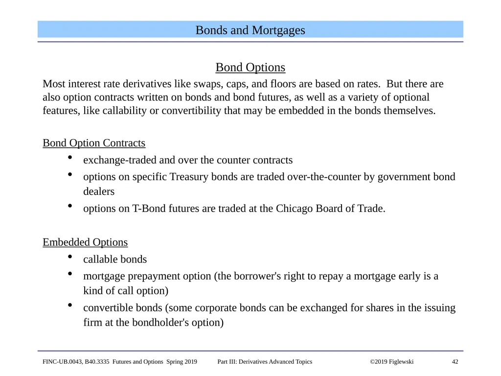 1 Derivatives Advanced Topics: Interest Rate - slide 42 of 100