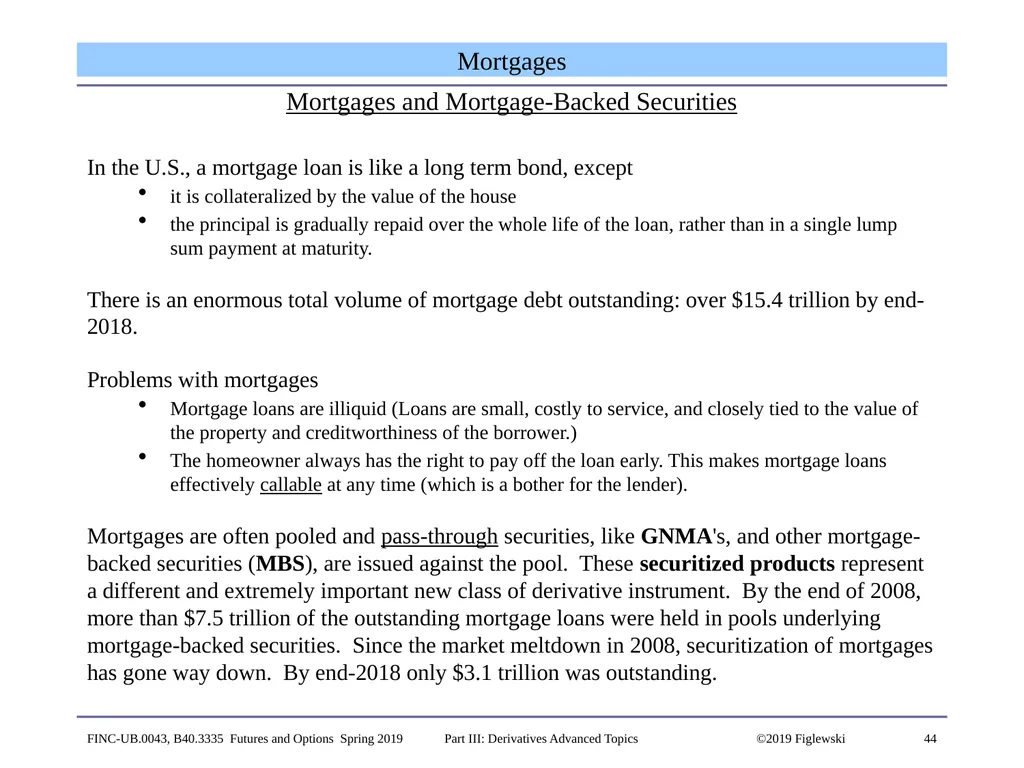 1 Derivatives Advanced Topics: Interest Rate - slide 44 of 100