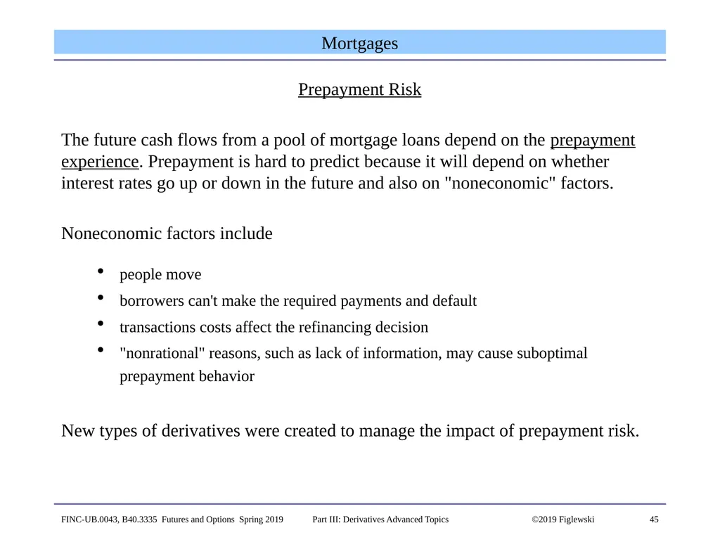 1 Derivatives Advanced Topics: Interest Rate - slide 45 of 100