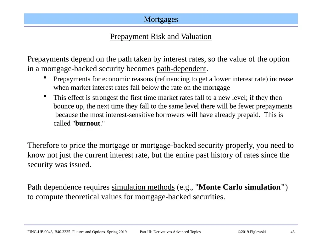 1 Derivatives Advanced Topics: Interest Rate - slide 46 of 100