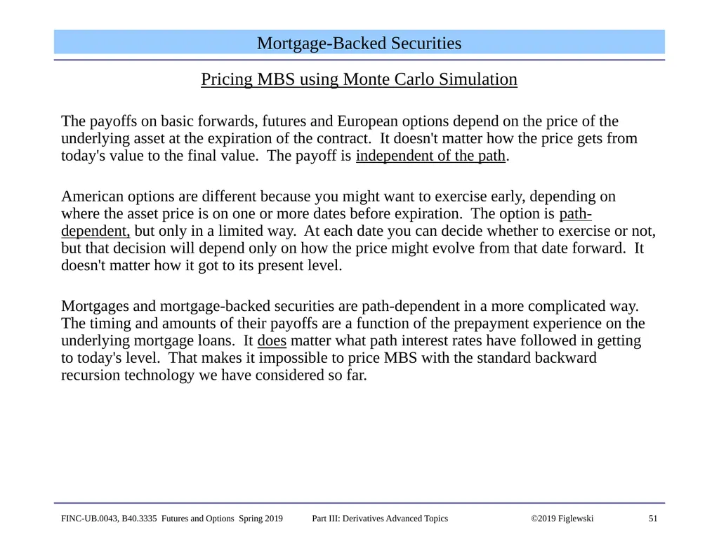 1 Derivatives Advanced Topics: Interest Rate - slide 51 of 100