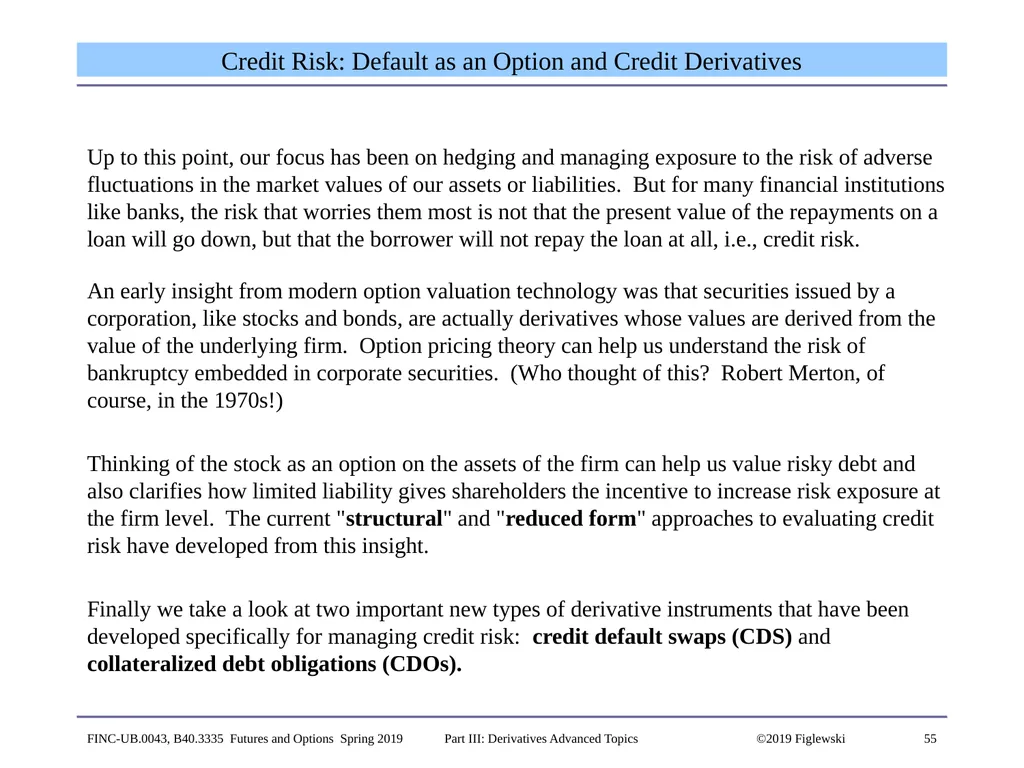 1 Derivatives Advanced Topics: Interest Rate - slide 55 of 100