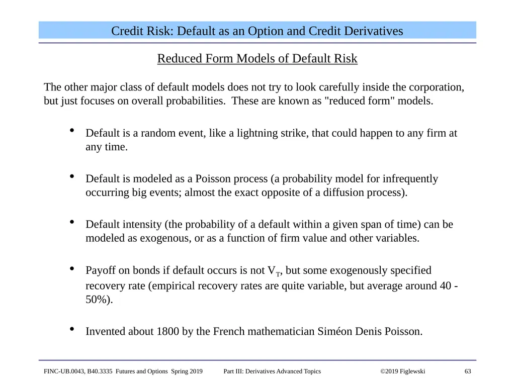 1 Derivatives Advanced Topics: Interest Rate - slide 63 of 100