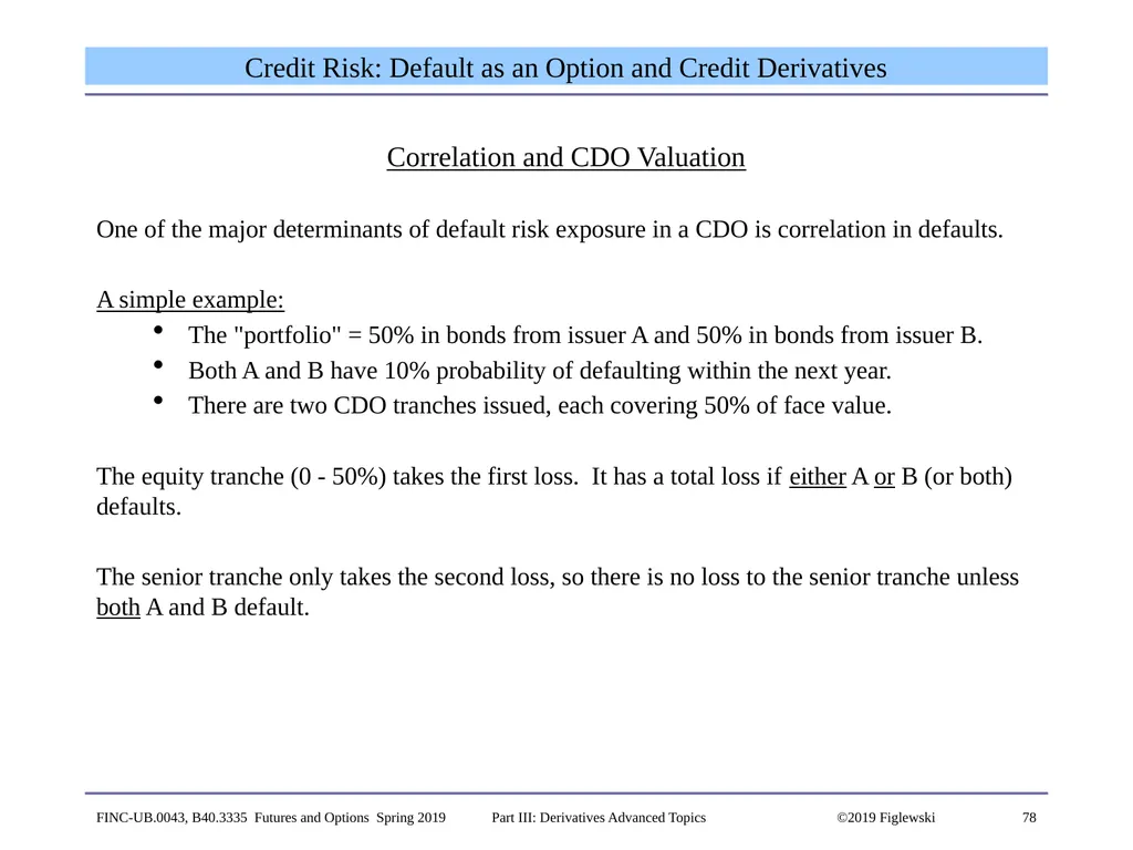 1 Derivatives Advanced Topics: Interest Rate - slide 78 of 100