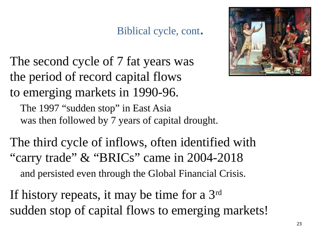 Monetary Regimes For Emerging Markets Panel on - slide 23 of 39