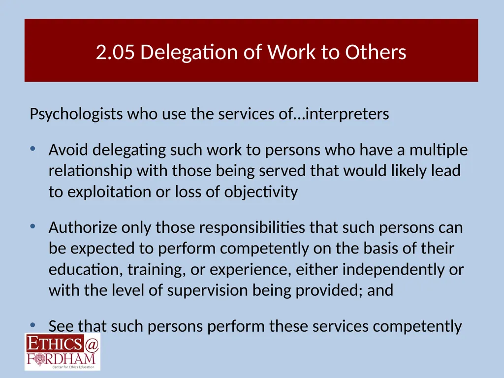 Psychology and Ethics: Strengthening Diverse - slide 39 of 58
