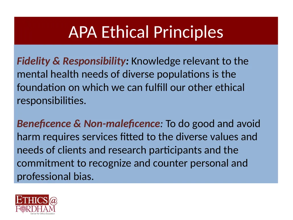 Psychology and Ethics: Strengthening Diverse - slide 7 of 58