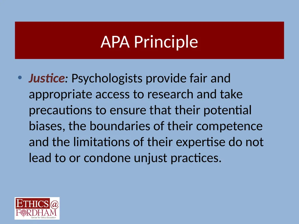Psychology and Ethics: Strengthening Diverse - slide 28 of 58