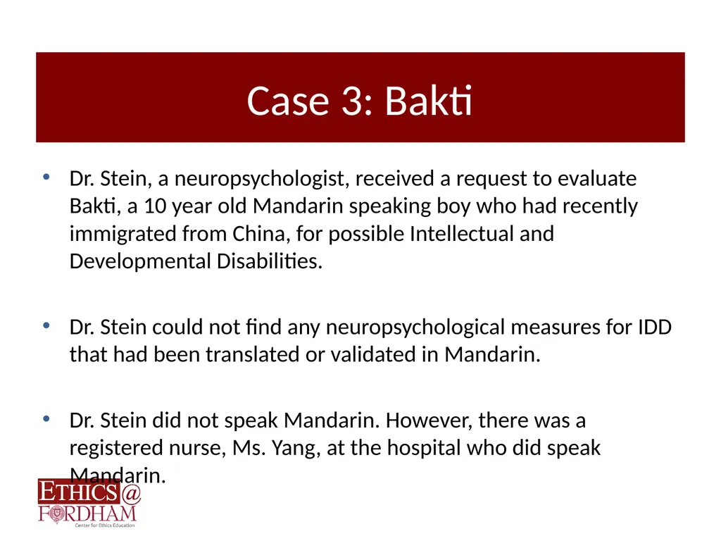 Psychology and Ethics: Strengthening Diverse - slide 33 of 58