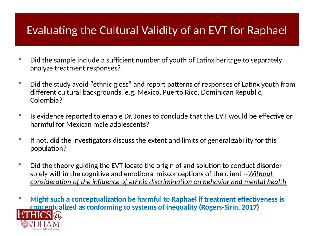 Psychology and Ethics: Strengthening Diverse - slide 16 of 58