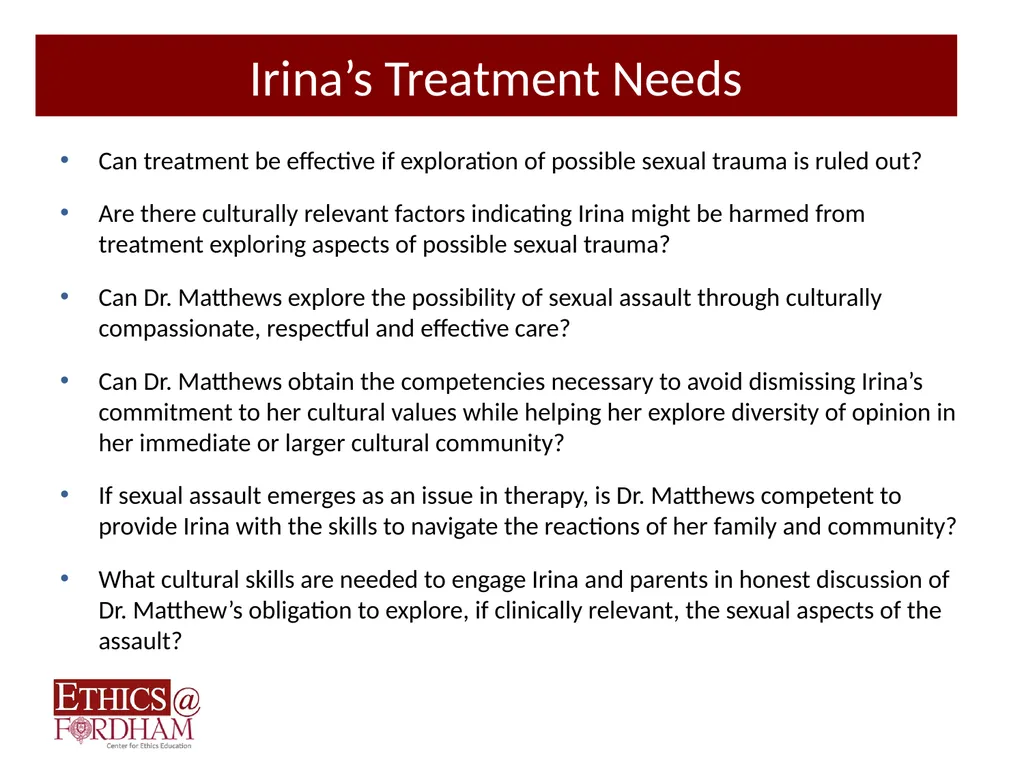 Psychology and Ethics: Strengthening Diverse - slide 26 of 58