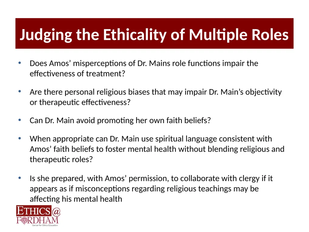 Psychology and Ethics: Strengthening Diverse - slide 51 of 58