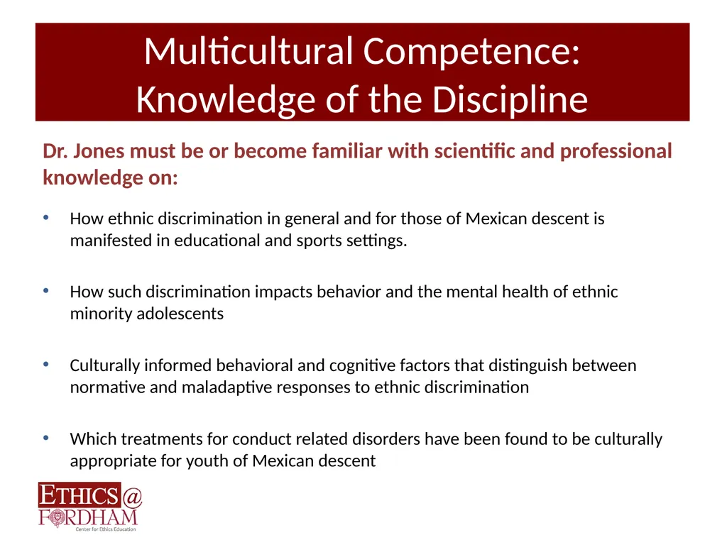 Psychology and Ethics: Strengthening Diverse - slide 10 of 58