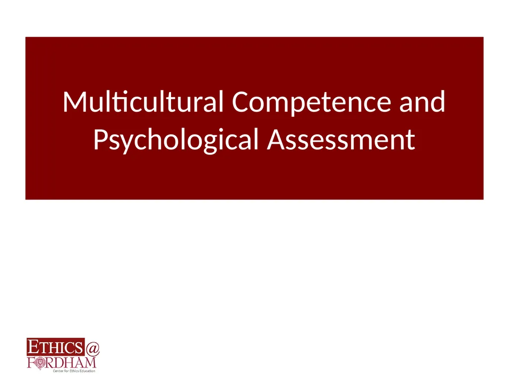 Psychology and Ethics: Strengthening Diverse - slide 32 of 58