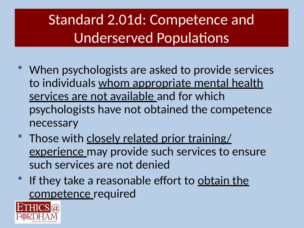 Psychology and Ethics: Strengthening Diverse - slide 35 of 58