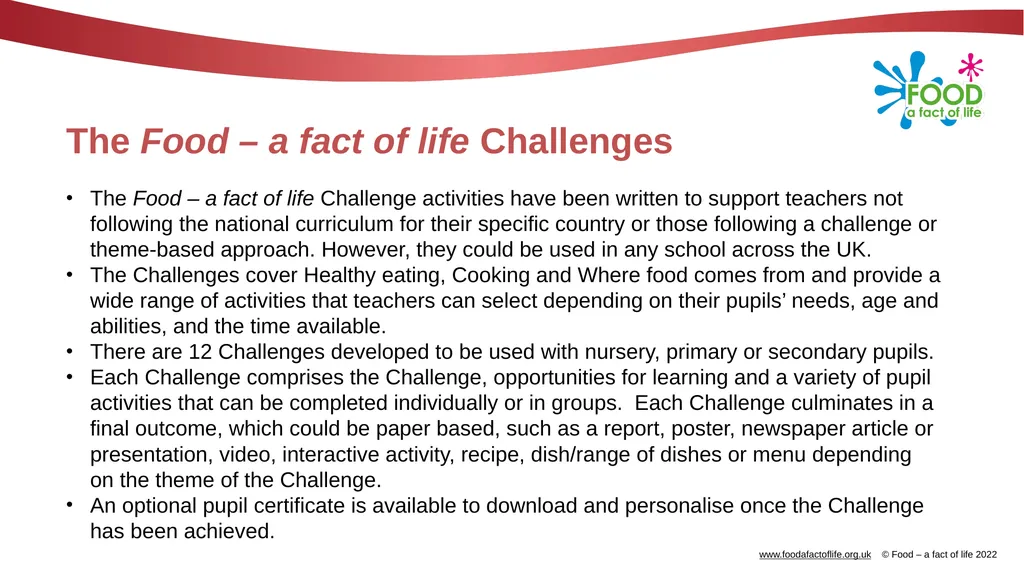 Be healthy, be active! A Healthy eating Challenge - slide 17 of 28