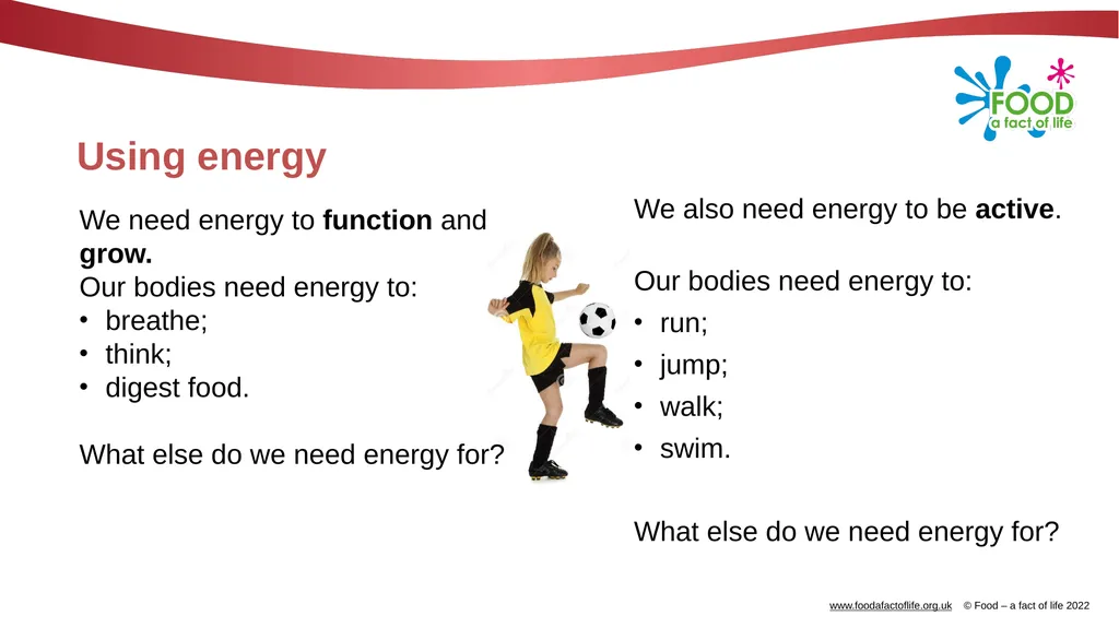 Be healthy, be active! A Healthy eating Challenge - slide 11 of 28