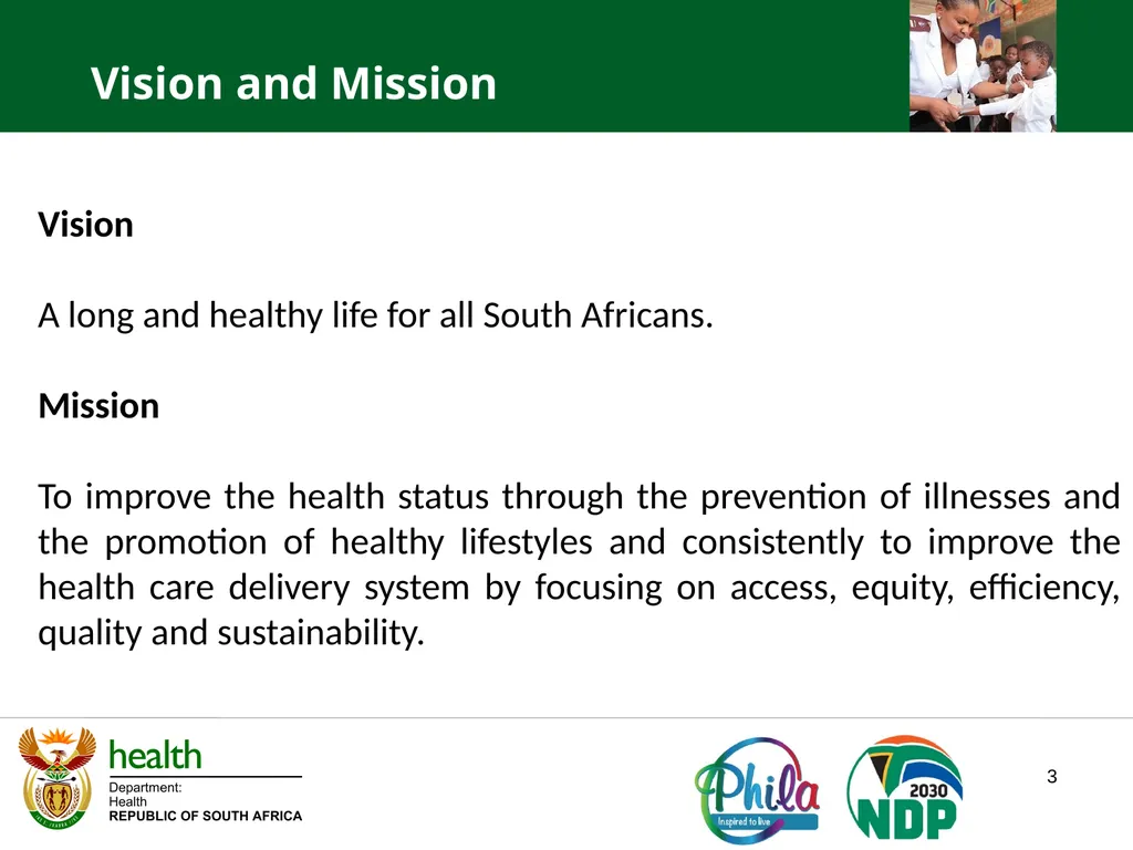 PRESENTATION TO THE JOINT PORTFOLIO COMMITTEE ON - slide 3 of 102