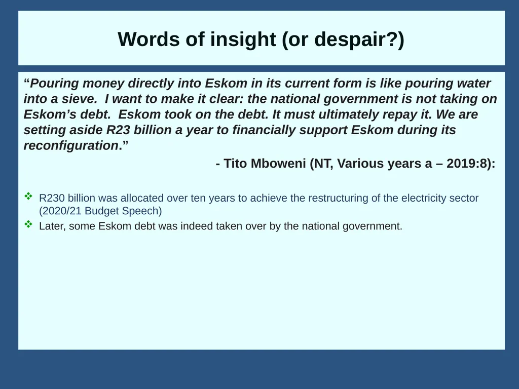 Fiscal Policy in South Africa: From 1994 to now - slide 17 of 37