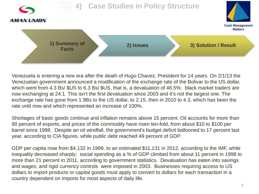 4) Case Studies in Policy Structure Cash - slide 5 of 17