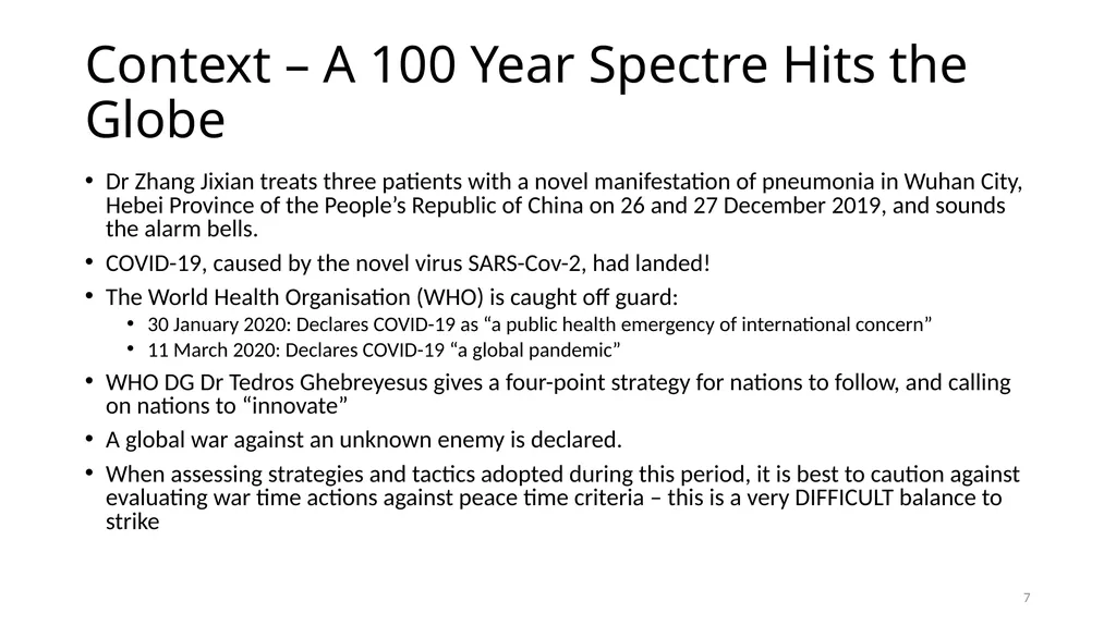 Interferon Alpha 2B in the SANDF Presentation to - slide 7 of 35