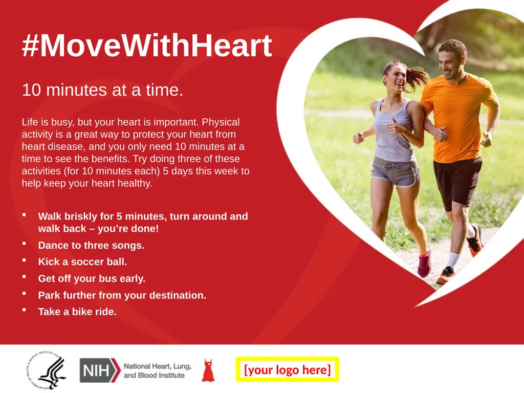 #MoveWithHeart Insert Subhead here Insert body - slide 6 of 7