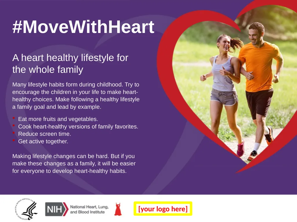 #MoveWithHeart Insert Subhead here Insert body - slide 7 of 7