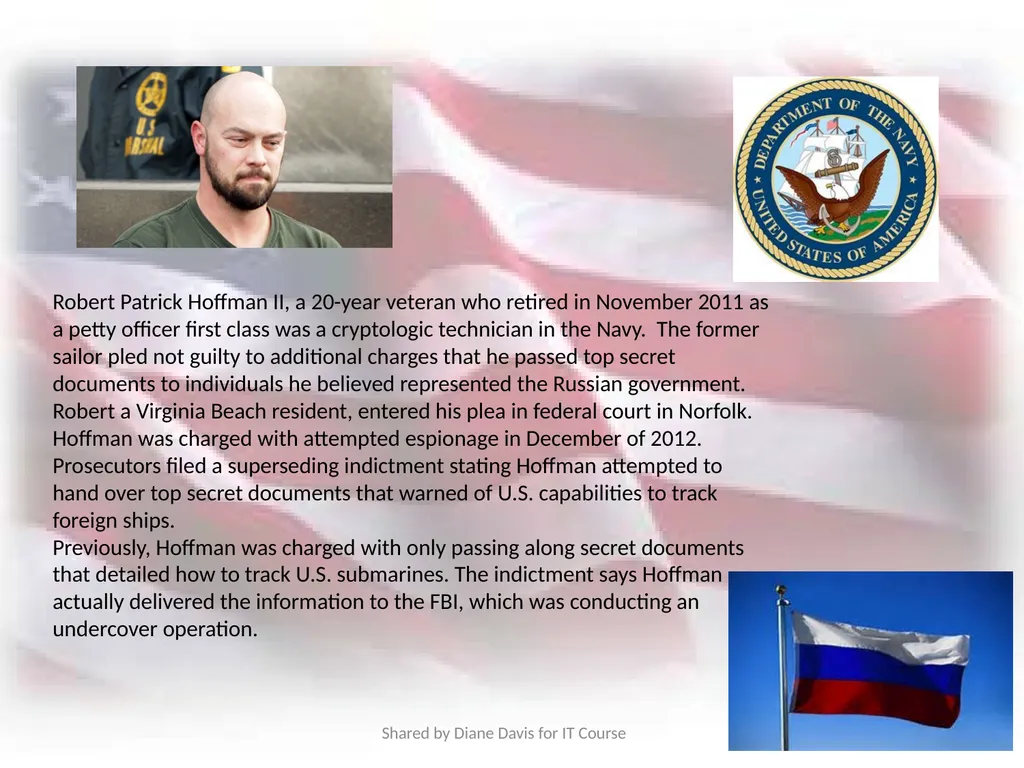 Insider Threat Awareness Training Combating the - slide 23 of 35