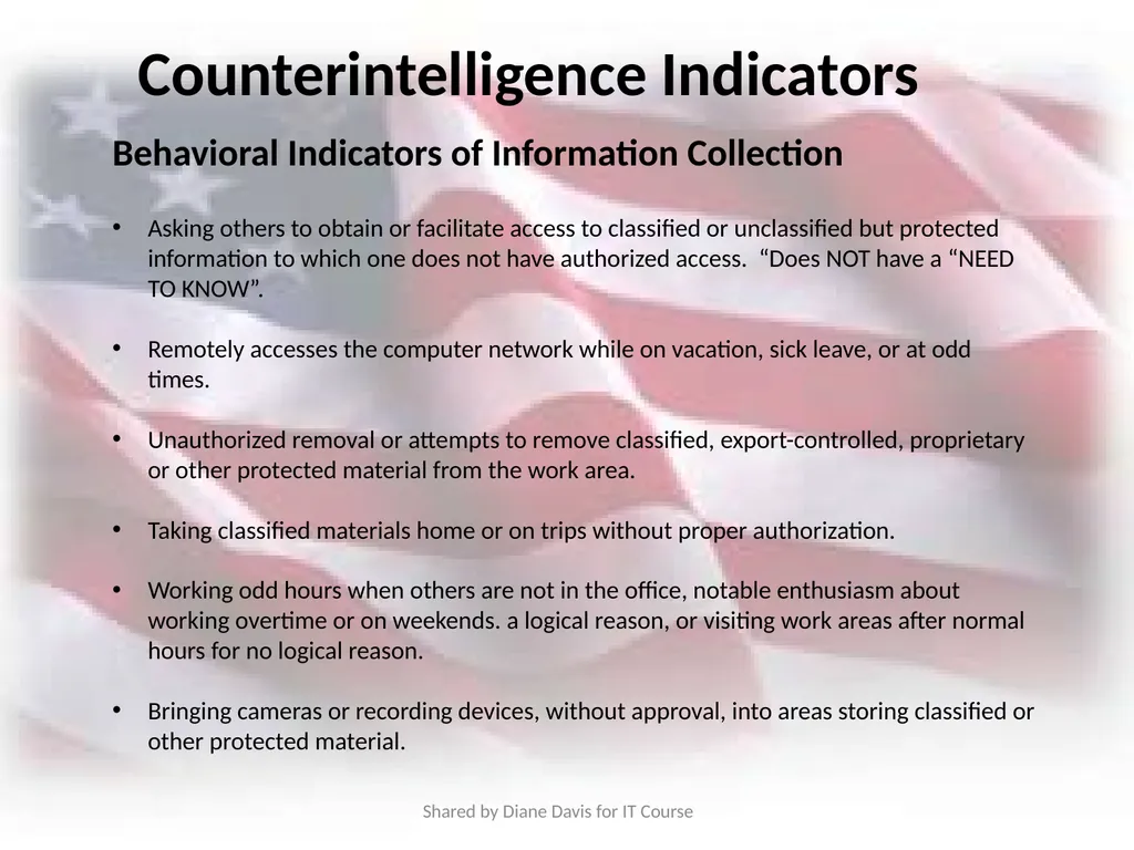 Insider Threat Awareness Training Combating the - slide 7 of 35