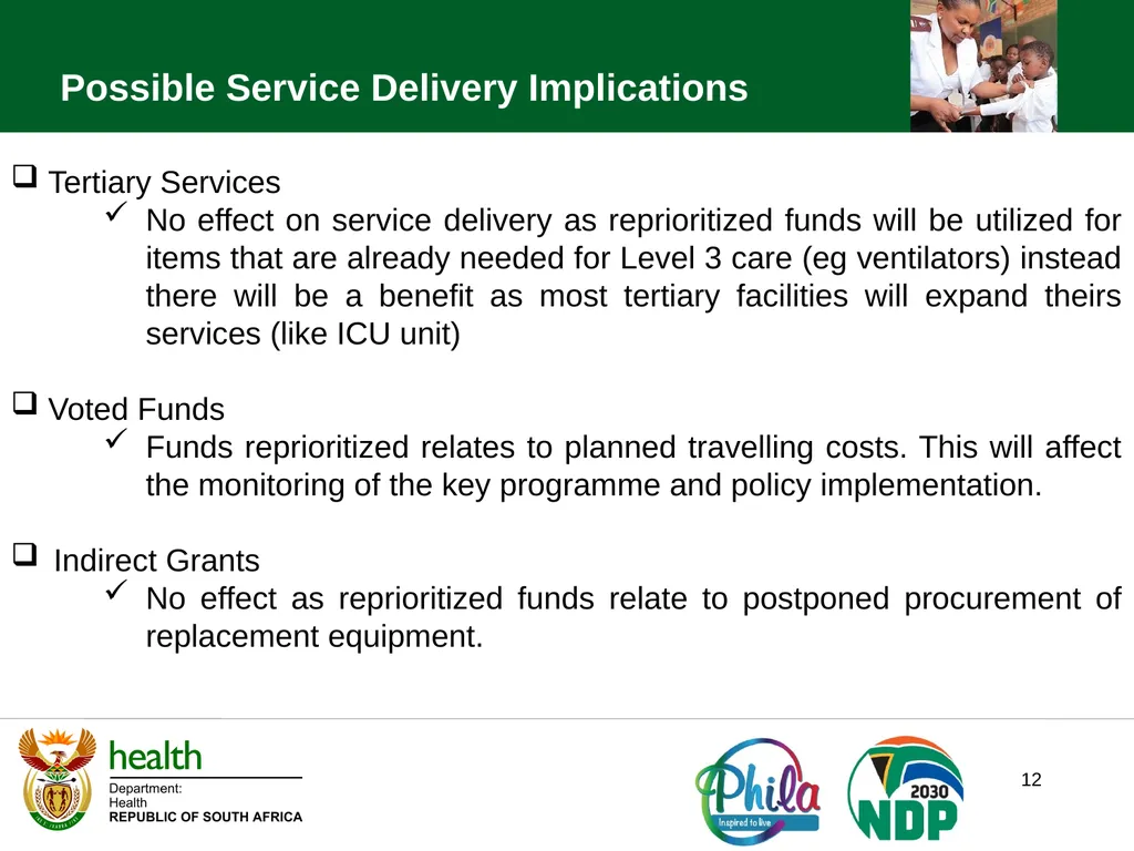 1 STANDING COMMITTEE ON APPROPRIATIONS NATIONAL - slide 12 of 32