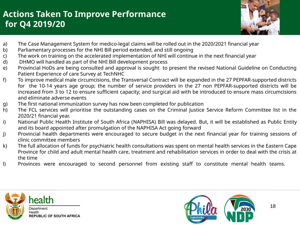 1 STANDING COMMITTEE ON APPROPRIATIONS NATIONAL - slide 18 of 32