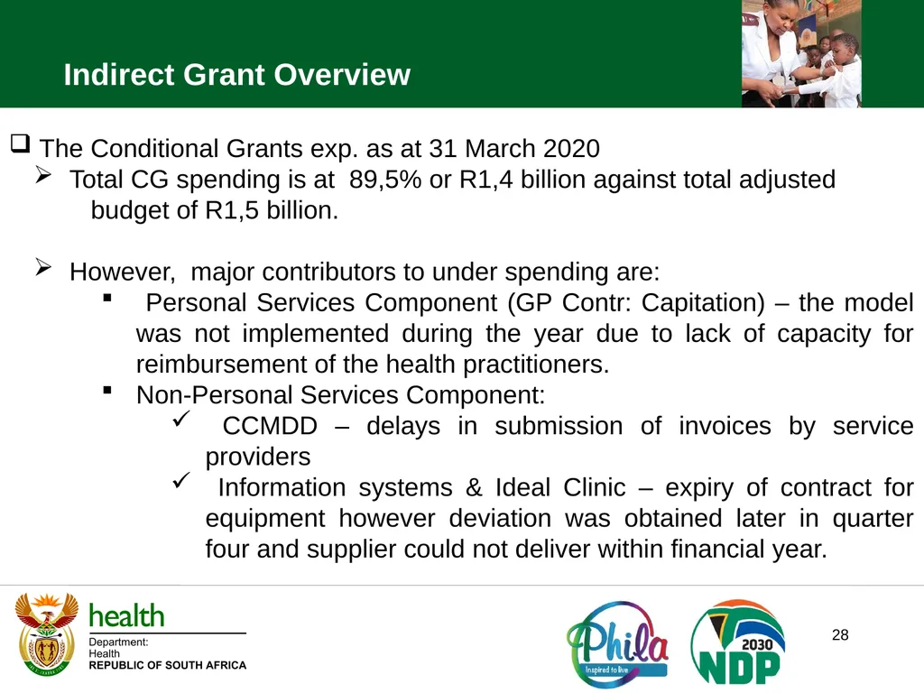 1 STANDING COMMITTEE ON APPROPRIATIONS NATIONAL - slide 28 of 32