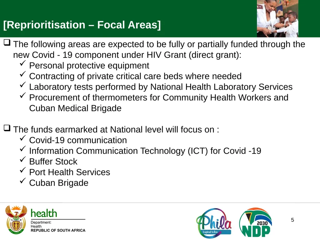 1 STANDING COMMITTEE ON APPROPRIATIONS NATIONAL - slide 5 of 32