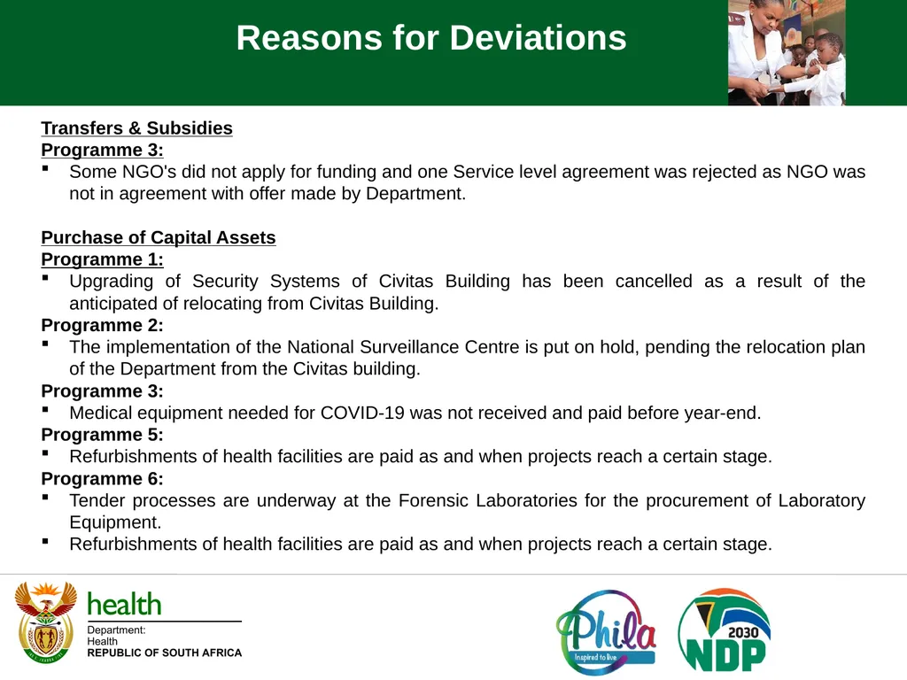 1 STANDING COMMITTEE ON APPROPRIATIONS NATIONAL - slide 27 of 32