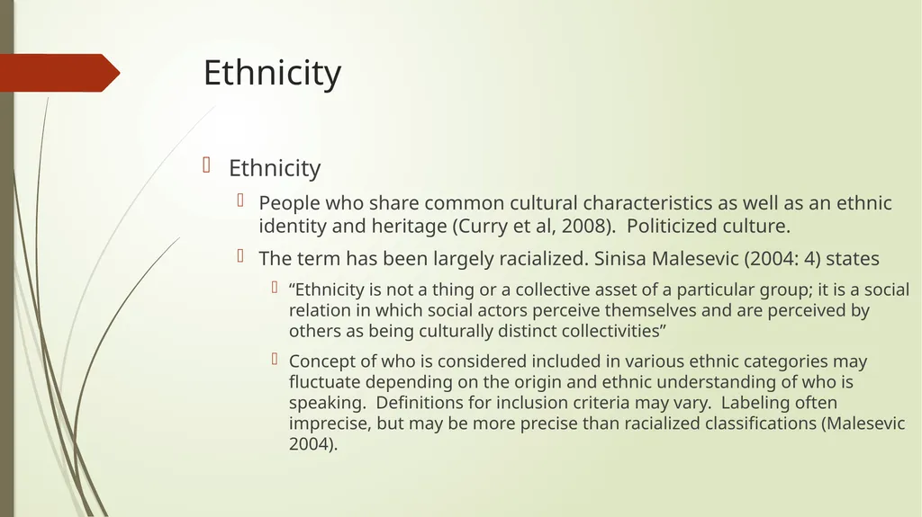 Race and ethnic inequalities An overview of the - slide 3 of 45